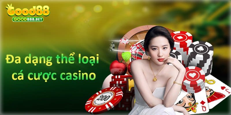 số lượng lớn sản phẩm game casino